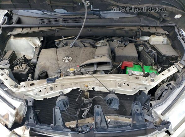 5TDKZRFHXHS508789 2017 TOYOTA HIGHLANDER White Widok komory silnika