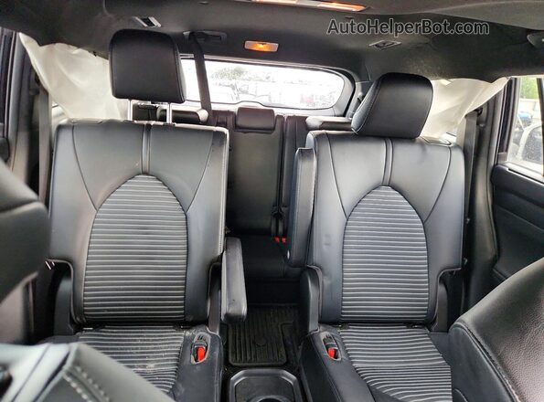 5TDLZRAH6MS085716 2021 TOYOTA HIGHLANDER Black Вид задніх сидінь