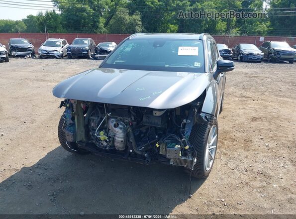 5TDLZRBH0NS242348 2022 TOYOTA HIGHLANDER Gray Front view