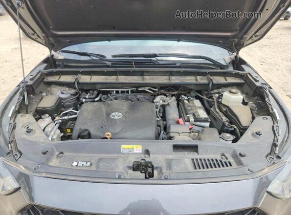 5TDLZRBH4MS150271 2021 TOYOTA HIGHLANDER Black ძრავის განყოფილების ხედი