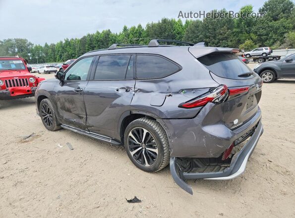 5TDLZRBH4MS150271 2021 TOYOTA HIGHLANDER Black უკანა მარცხენა
