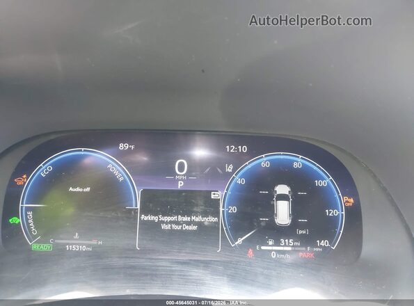 5TDXBRCH2PS110425 2023 TOYOTA HIGHLANDER Gray უკანა სავარძლების ხედი