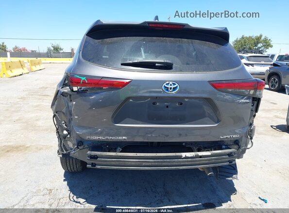 5TDXBRCH2PS110425 2023 TOYOTA HIGHLANDER Gray წინა ხედი