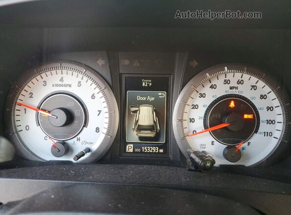 5TDXK3DC1GS742395 2016 TOYOTA SIENNA Silver Vista del cuadro de instrumentos
