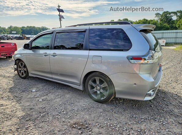 5TDXK3DC2GS728019 2016 TOYOTA SIENNA Silver Задня ліва чверть