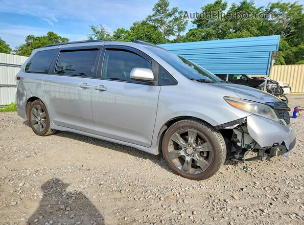 5TDXK3DC2GS728019 2016 TOYOTA SIENNA Silver Передня права чверть