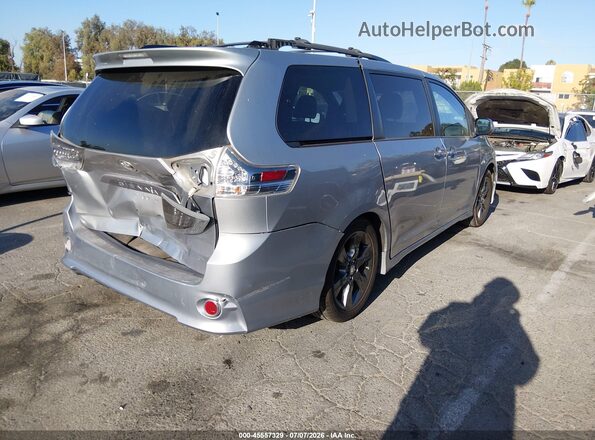 5TDXK3DC3GS730720 2016 TOYOTA SIENNA Gray უკანა მარჯვენა