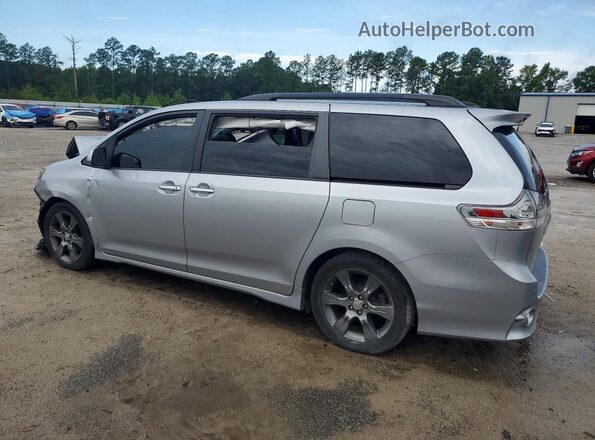 5TDXK3DC6GS729920 2016 TOYOTA SIENNA Silver Rear left