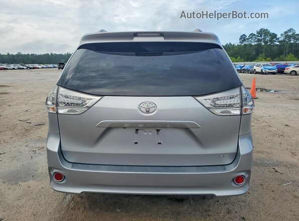 5TDXK3DC6GS729920 2016 TOYOTA SIENNA Silver Rear view
