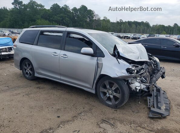 5TDXK3DC6GS729920 2016 TOYOTA SIENNA Silver Front right