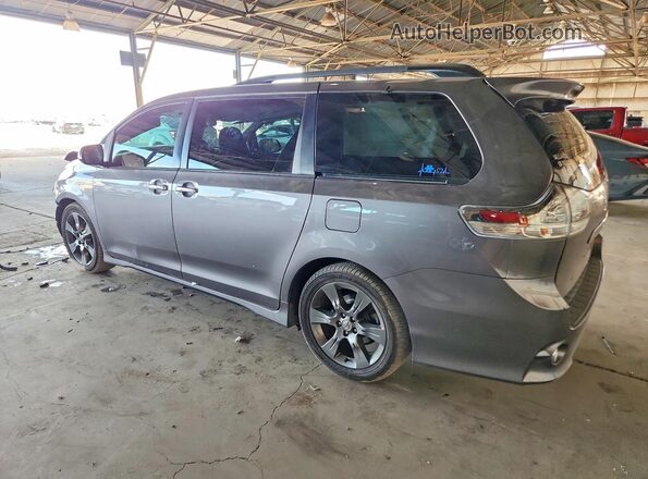 5TDXK3DC7GS743079 2016 TOYOTA SIENNA Серый Задняя левая четверть