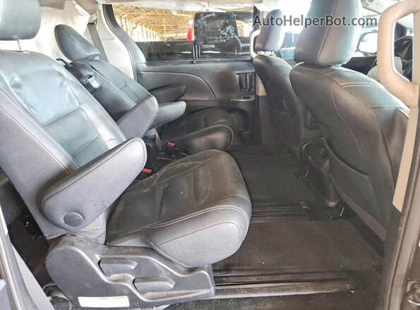 5TDXK3DC7GS743079 2016 TOYOTA SIENNA Серый Вид задней части салона