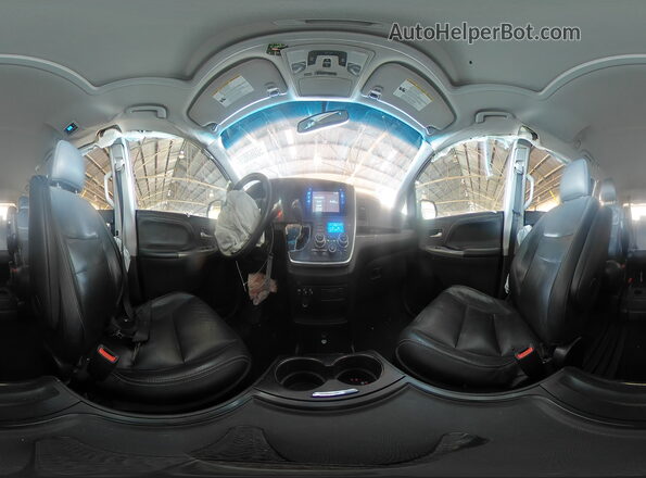 5TDXK3DC7GS743079 2016 TOYOTA SIENNA Серый Панорамный вид салона 360°