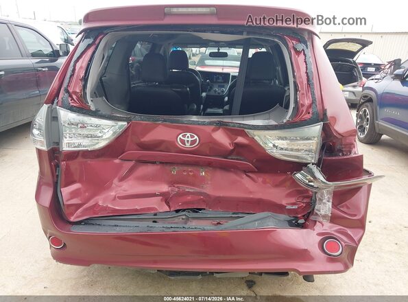 5TDXK3DCXGS763715 2016 TOYOTA SIENNA Maroon 