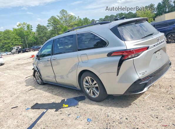 5TDXSKFC1MS003403 2021 TOYOTA SIENNA Silver Tył lewy