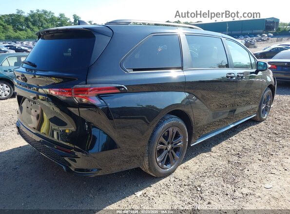 5TDXSKFC8TS242252 2026 TOYOTA SIENNA Black Rear right