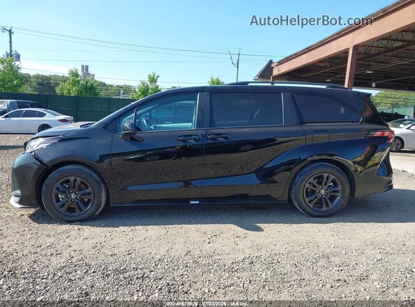 5TDXSKFC8TS242252 2026 TOYOTA SIENNA Black 360 interior view