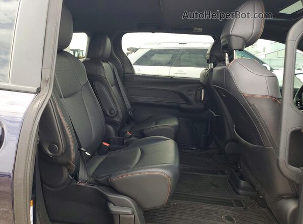 5TDXSKFC9MS005318 2021 TOYOTA SIENNA Blue Սալոնի հետևի տեսք