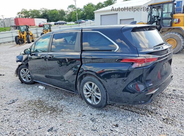 5TDXSKFC9MS013354 2021 TOYOTA SIENNA Black Հետևի ձախ