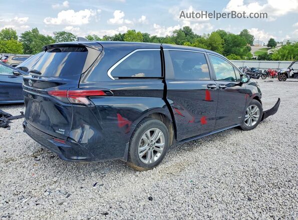 5TDXSKFC9MS013354 2021 TOYOTA SIENNA Black Հետևի աջ