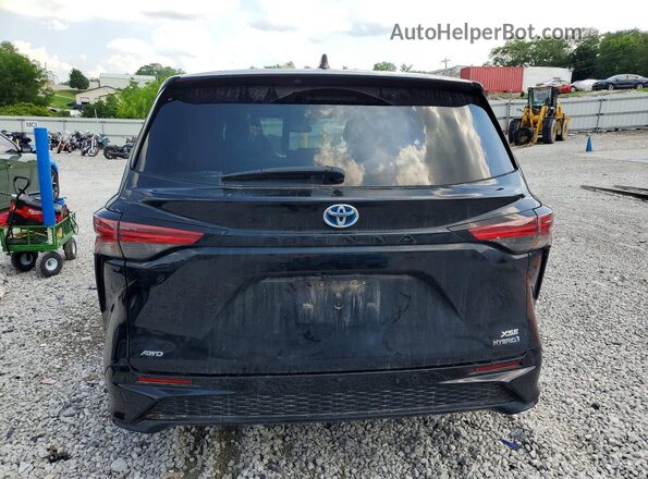 5TDXSKFC9MS013354 2021 TOYOTA SIENNA Black Հետևի տեսք