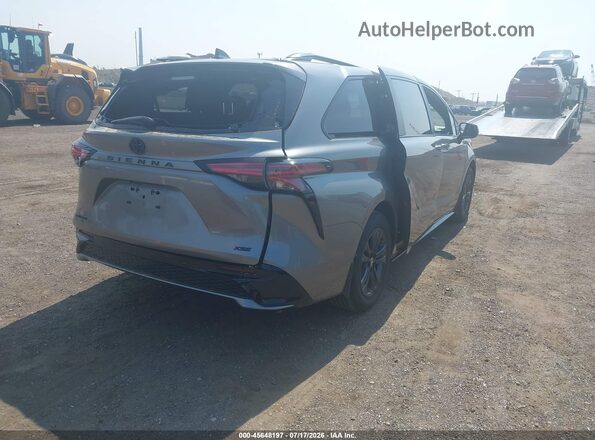 5TDXSKFCXTS240096 2026 TOYOTA SIENNA Серый Задняя правая четверть