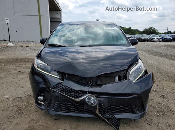 5TDXZ3DC0KS009758 2019 TOYOTA SIENNA Черный Вид спереди