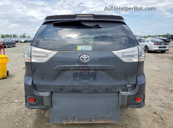 5TDXZ3DC0KS009758 2019 TOYOTA SIENNA Черный Вид сзади