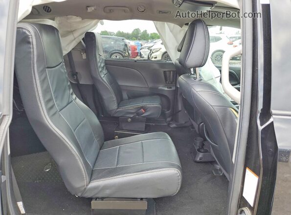 5TDXZ3DC0KS009758 2019 TOYOTA SIENNA Черный Вид задней части салона