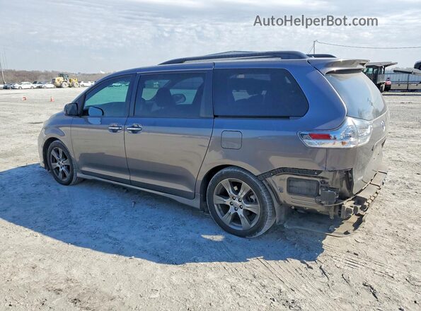 5TDXZ3DC1HS804181 2017 TOYOTA SIENNA Серый Задняя левая четверть