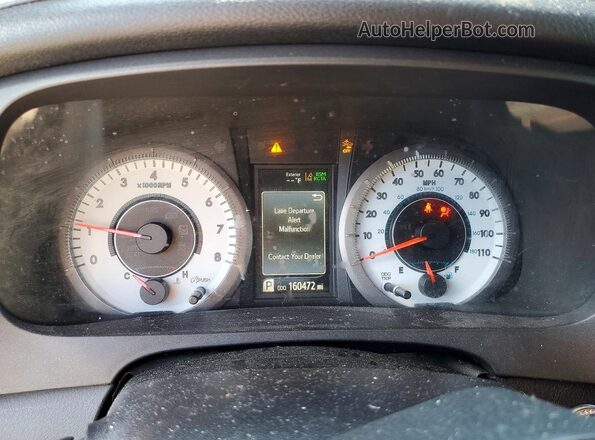 5TDXZ3DC1JS953177 2018 TOYOTA SIENNA Silver Vista del cuadro de instrumentos