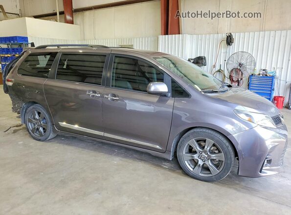 5TDXZ3DC1LS081795 2020 TOYOTA SIENNA Gray Передня права чверть