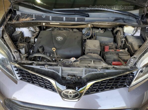 5TDXZ3DC1LS081795 2020 TOYOTA SIENNA Gray Вид підкапотного простору