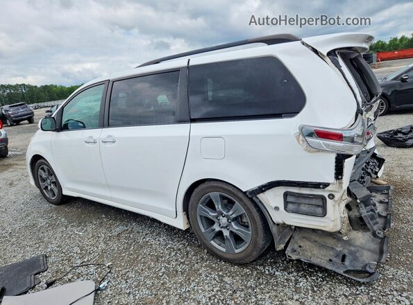 5TDXZ3DC2HS873249 2017 TOYOTA SIENNA White უკანა მარცხენა