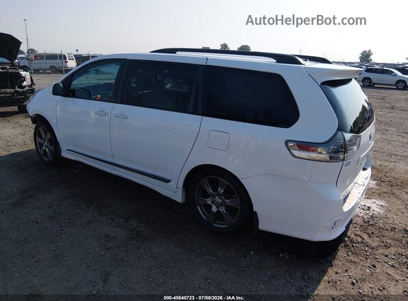5TDXZ3DC3HS843158 2017 TOYOTA SIENNA White Задня ліва чверть