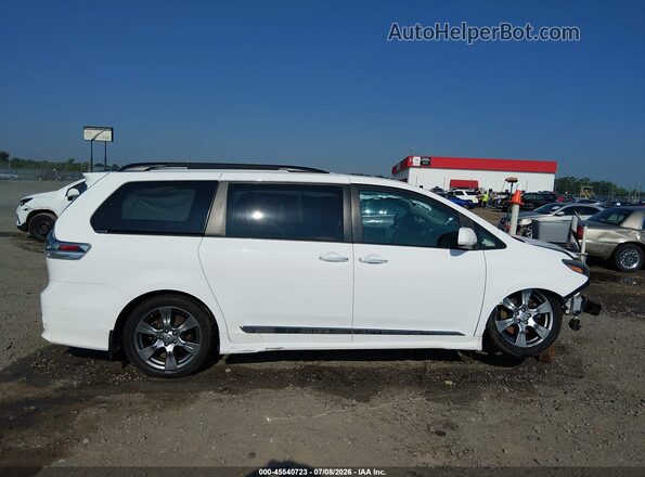 5TDXZ3DC3HS843158 2017 TOYOTA SIENNA White Панорамний вид салону 360°