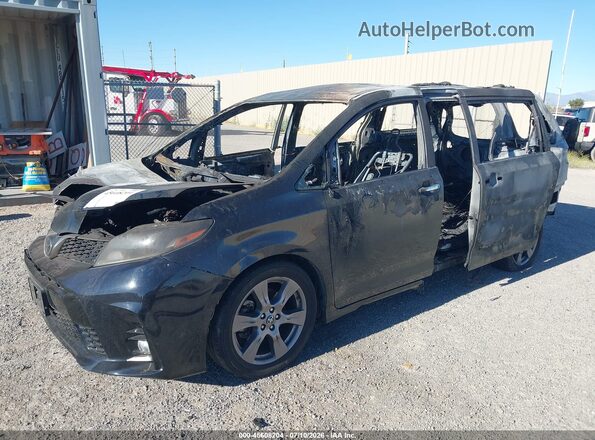 5TDXZ3DC3LS056106 2020 TOYOTA SIENNA Black Передня ліва чверть