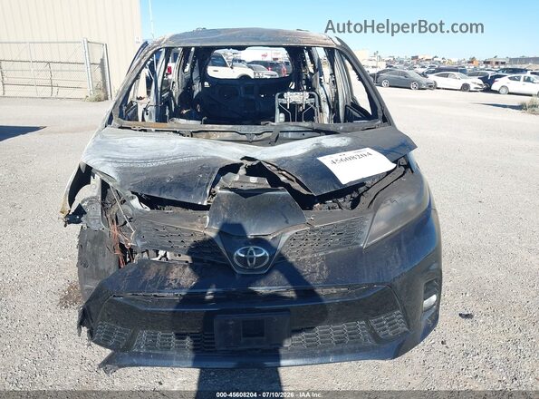 5TDXZ3DC3LS056106 2020 TOYOTA SIENNA Black Вид щитка приладів