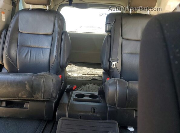 5TDXZ3DC4HS867811 2017 TOYOTA SIENNA Black Հետևի նստատեղերի տեսք