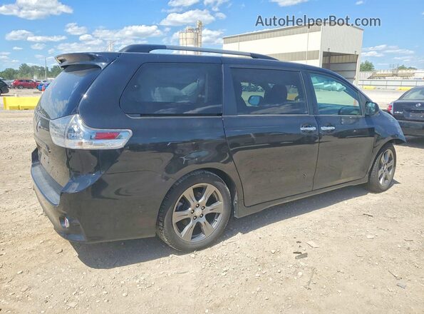5TDXZ3DC4HS867811 2017 TOYOTA SIENNA Black Հետևի աջ