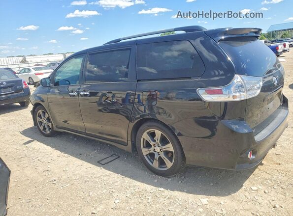 5TDXZ3DC4HS867811 2017 TOYOTA SIENNA Black Հետևի ձախ