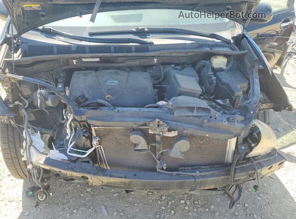 5TDXZ3DC4HS867811 2017 TOYOTA SIENNA Black Շարժիչի բաժամունքի տեսք