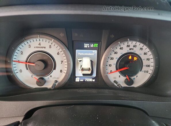 5TDXZ3DC4JS911585 2018 TOYOTA SIENNA Blue Widok zestawu wskaźników