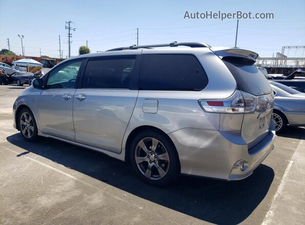 5TDXZ3DC5HS840598 2017 TOYOTA SIENNA Серый Задняя левая четверть