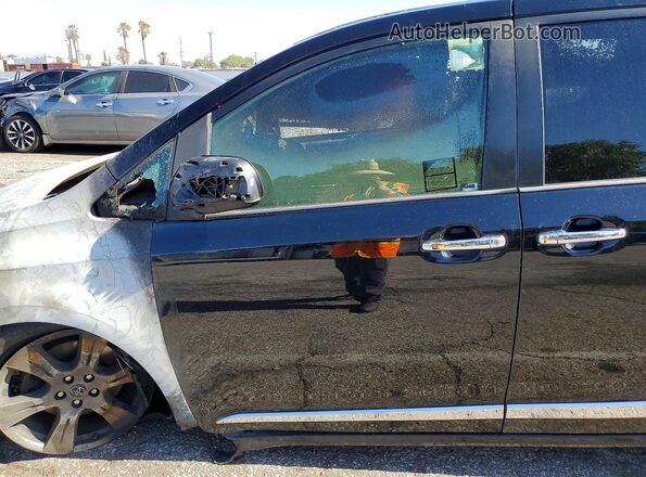 5TDXZ3DC5JS961721 2018 TOYOTA SIENNA Black Սալոնի դիմացի տեսք