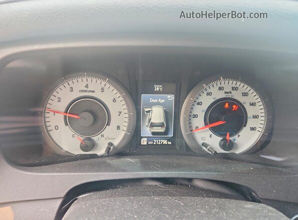 5TDXZ3DC9HS890243 2017 TOYOTA SIENNA Gray Instrument cluster view