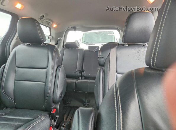 5TDXZ3DC9JS939852 2018 TOYOTA SIENNA Black Вид задніх сидінь