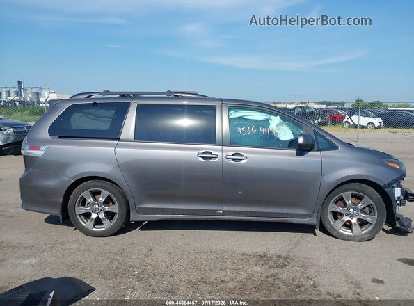 5TDXZ3DCOJS930912 2018 TOYOTA SIENNA Серый Панорамный вид салона 360°