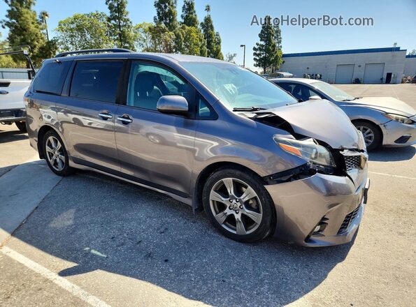 5TDXZ3DCXLS087367 2020 TOYOTA SIENNA Charcoal Առջևի աջ