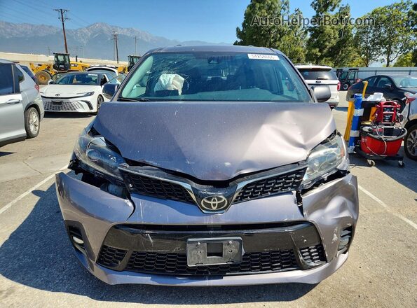 5TDXZ3DCXLS087367 2020 TOYOTA SIENNA Charcoal Դիմացի տեսք